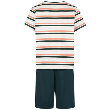 Falkenstejn Schlafanzug kurz gestreift - City-Kaufhaus Herber GmbH