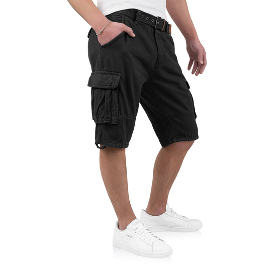 Indicode Cargoshorts Kjeld black - City-Kaufhaus Herber GmbH