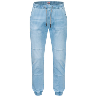 Indicode Oltjon Freizeithose dim blue Vorderansicht - City-Kaufhaus Herber GmbH