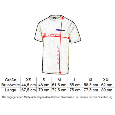 Oberbarnim Schulen Jungen/Herren Sportshirt Größentabelle - City-Kaufhaus Herber GmbH