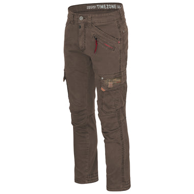 Timezone Cargohose Roger 6051 Washed Brown - City-Kaufhaus Herber GmbH