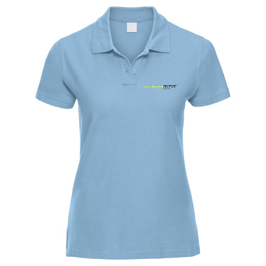 Oberbarnim Schulen Mädchen/Damen Poloshirt hellblau - City-Kaufhaus Herber GmbH