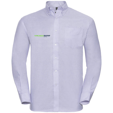 Oberbarnim Schulen Herren/Jungen Hemd langarm oxfordblue - City-Kaufhaus Herber GmbH