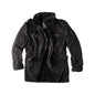 Surplus Raw Vintage Winterjacke Paratrooper schwarz Vorderansicht - City-Kaufhaus Herber GmbH