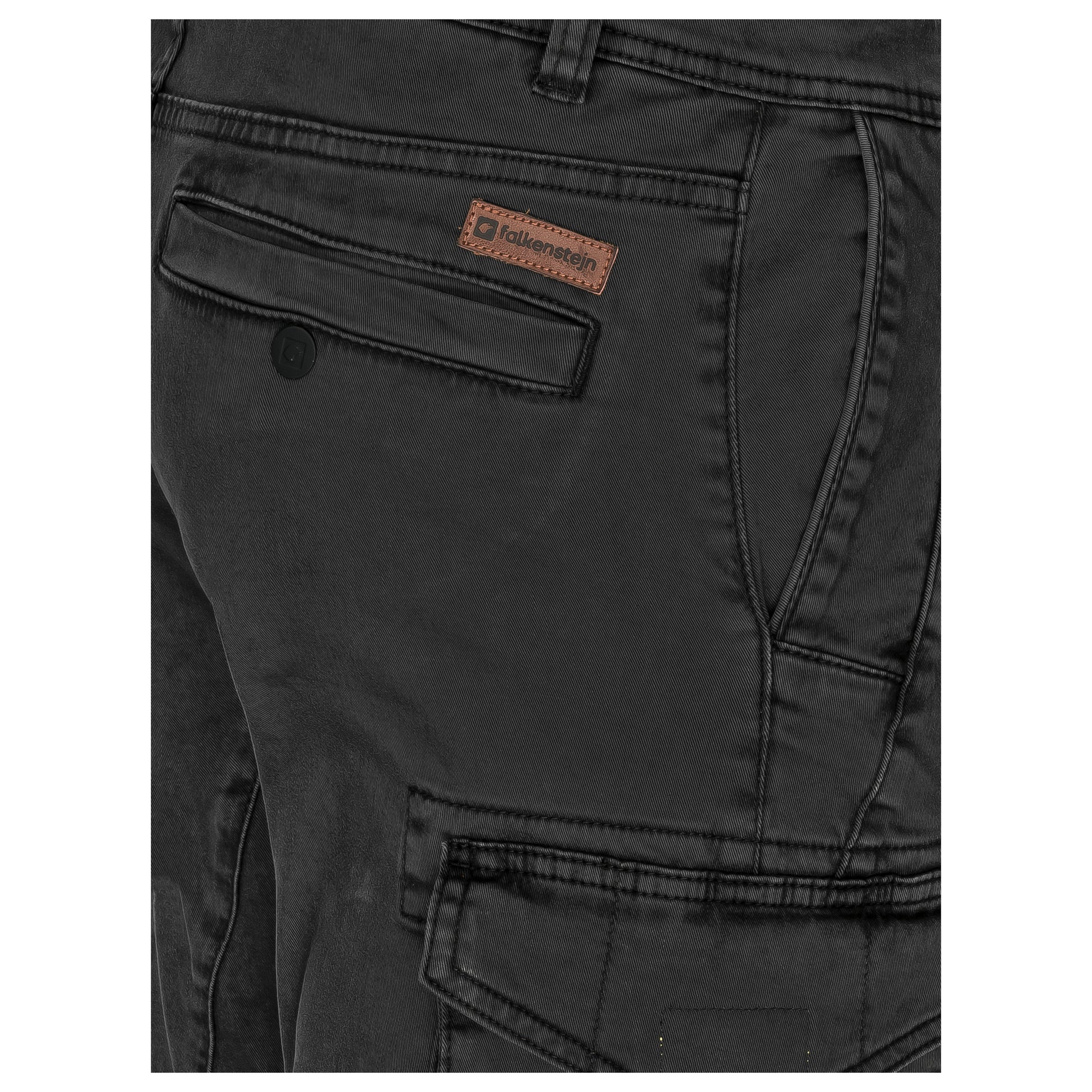Falkenstejn Cargohose Kruger Black - City-Kaufhaus Herber GmbH