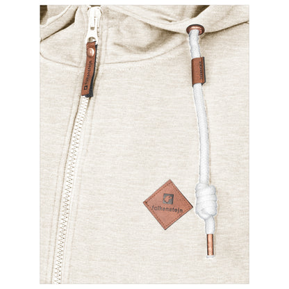 Falkenstejn Kapuzensweatjacke Colesburg Ecru Mix - City-Kaufhaus Herber GmbH
