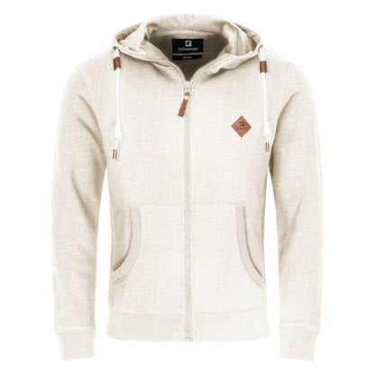 Falkenstejn Kapuzensweatjacke Colesburg Ecru Mix - City-Kaufhaus Herber GmbH