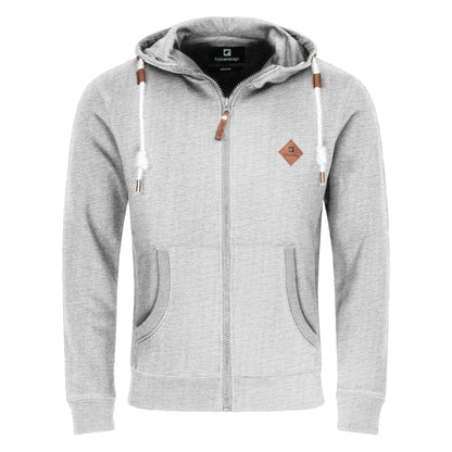 Falkenstejn Kapuzensweatjacke Colesburg Light Grey - City-Kaufhaus Herber GmbH