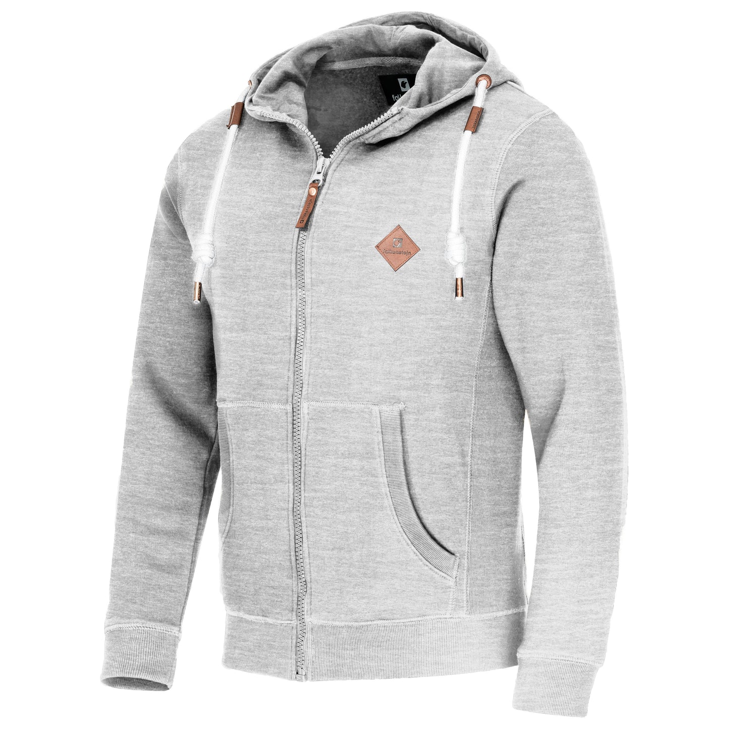 Falkenstejn Kapuzensweatjacke Colesburg Light Grey - City-Kaufhaus Herber GmbH