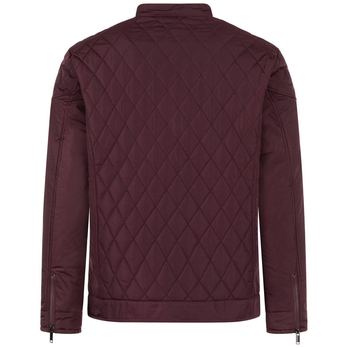 Falkenstejn Steppjacke Ilian dark red Rückansicht - City-Kaufhaus Herber GmbH