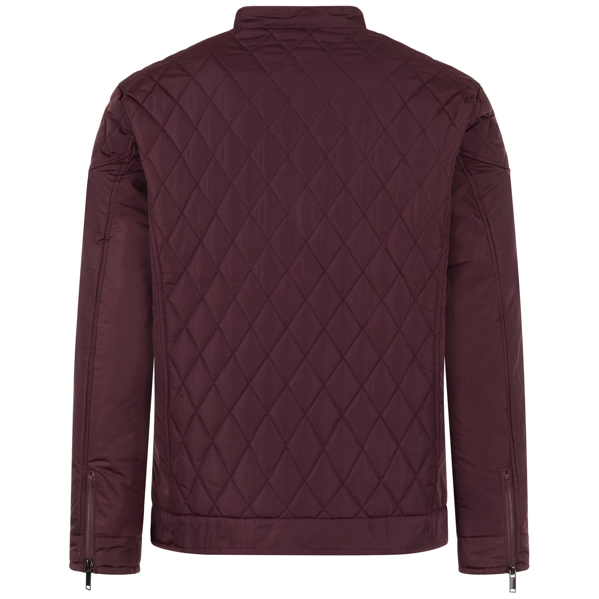 Falkenstejn Steppjacke Ilian dark red Rückansicht - City-Kaufhaus Herber GmbH