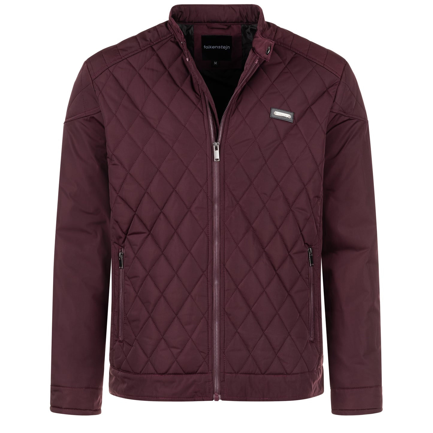 Falkenstejn Steppjacke Ilian dark red Vorderansicht - City-Kaufhaus Herber GmbH