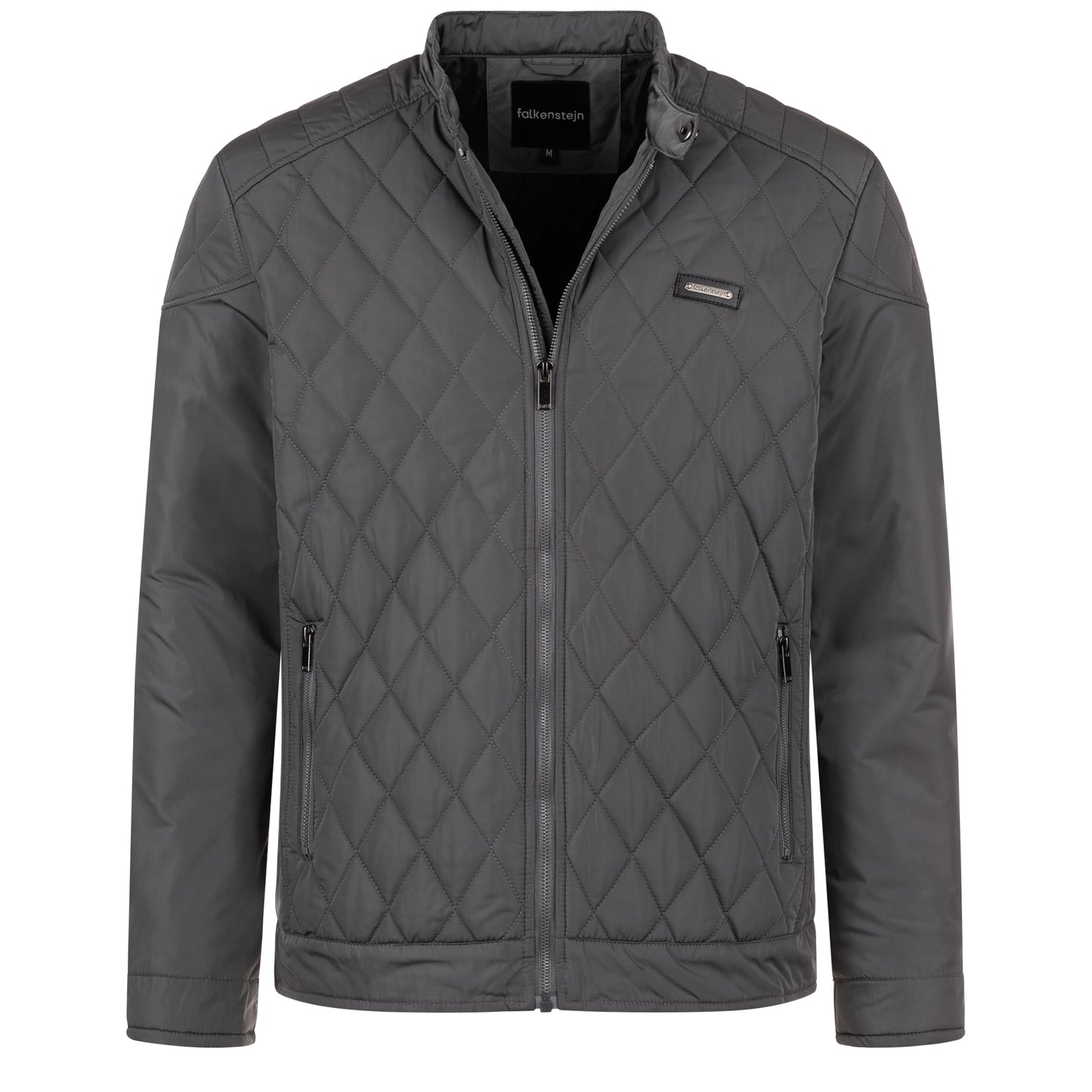 Falkenstejn Steppjacke Ilian grey Vorderansicht - City-Kaufhaus Herber GmbH