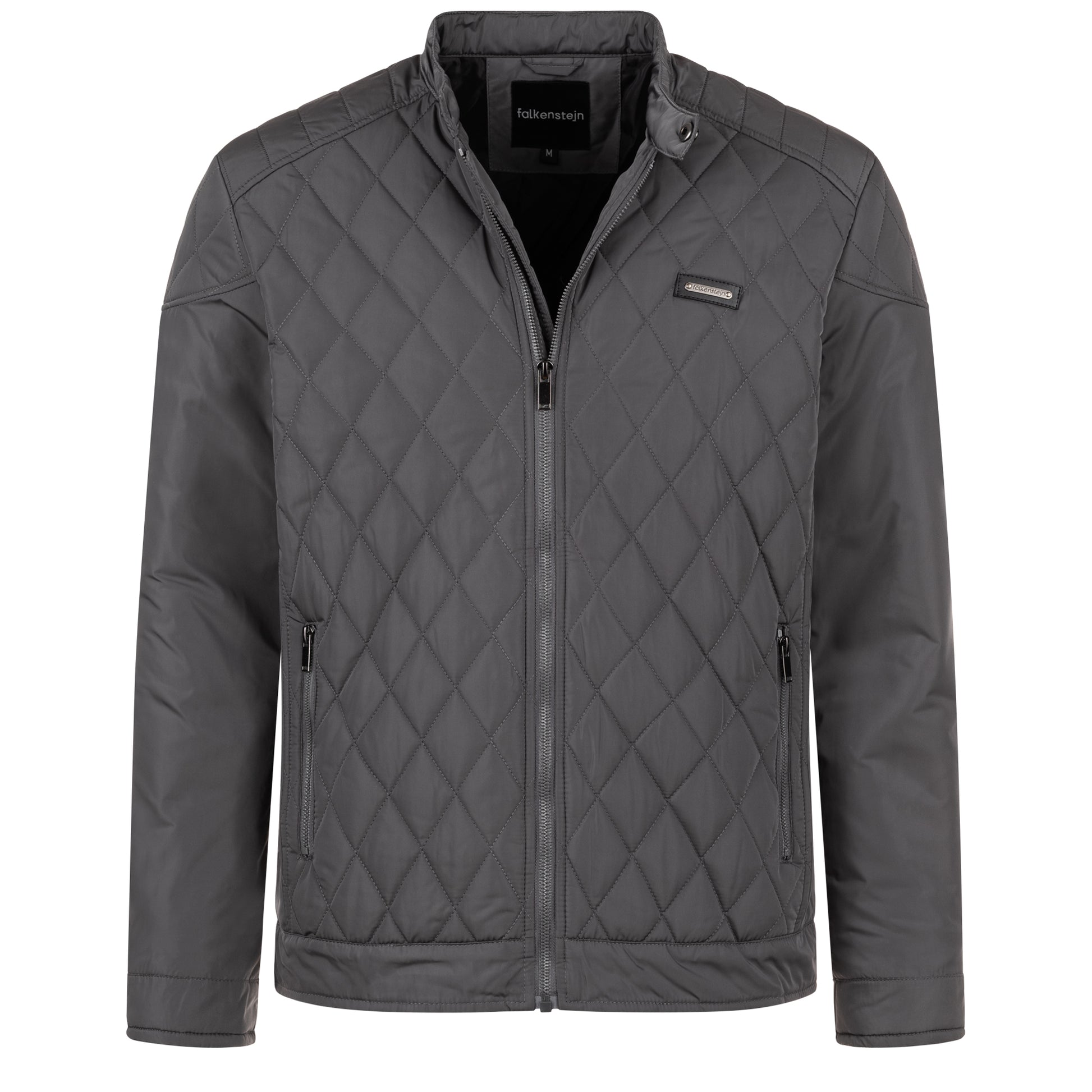 Falkenstejn Steppjacke Ilian grey Vorderansicht - City-Kaufhaus Herber GmbH