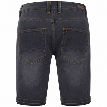 Falkenstejn Mads Jeansshorts black Rückansicht - City-Kaufhaus Herber GmbH