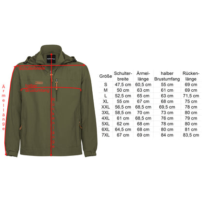 Falkenstejn Summer Windbreaker oliv - City-Kaufhaus Herber GmbH