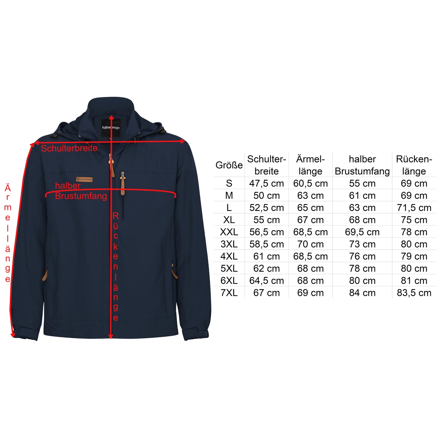 Falkenstejn Summer Windbreaker dunkelblau - City-Kaufhaus Herber GmbH