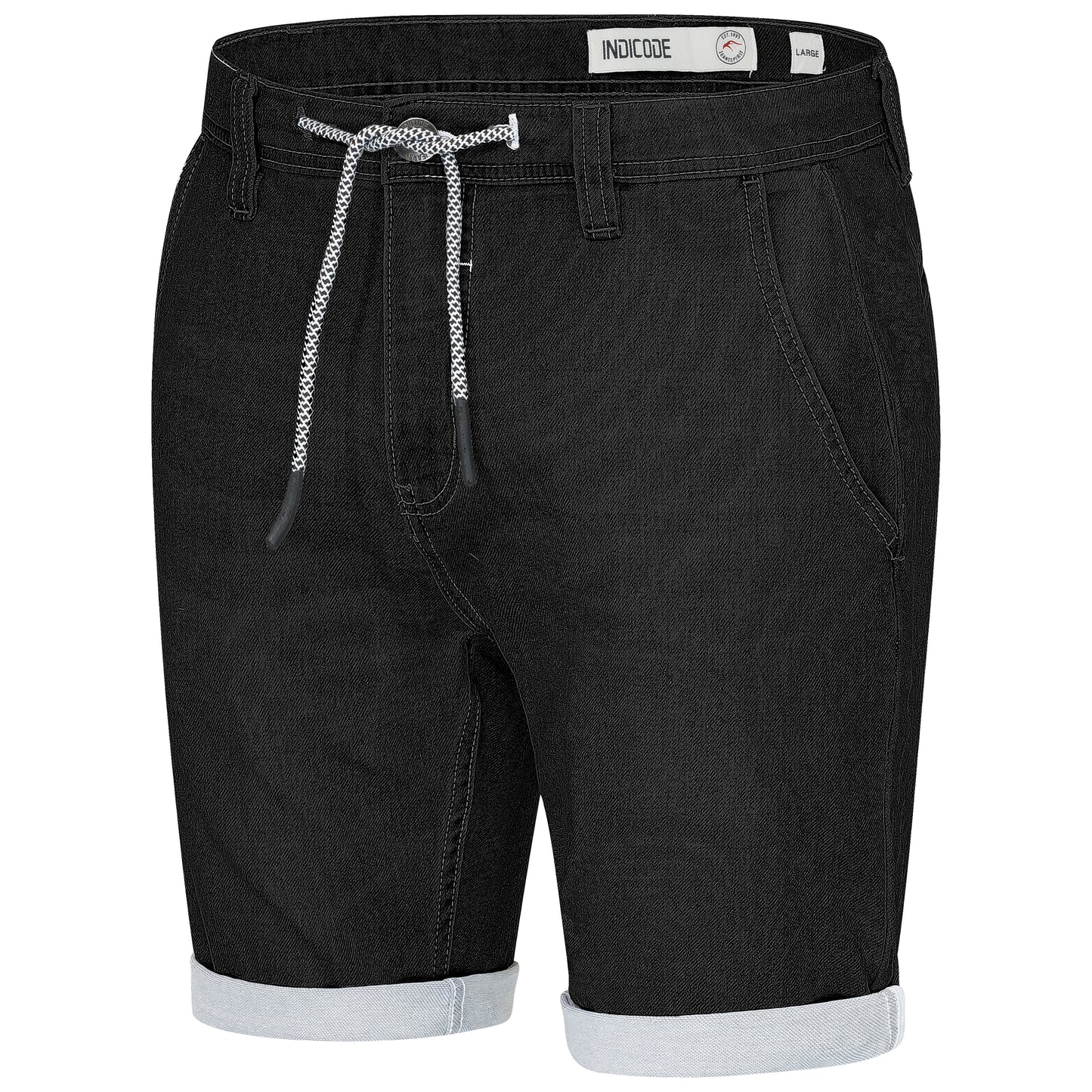Indicode Balessio Shorts Vintage Black - City-Kaufhaus Herber GmbH
