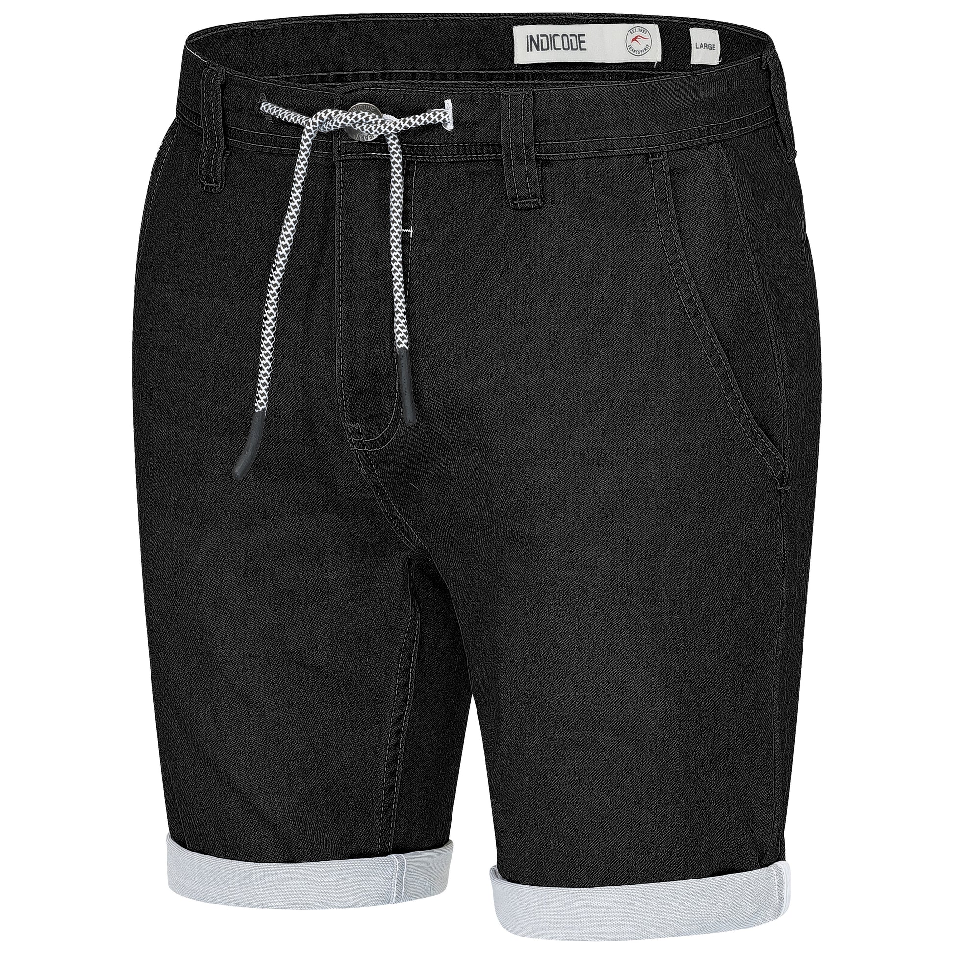 Indicode Balessio Shorts Vintage Black - City-Kaufhaus Herber GmbH