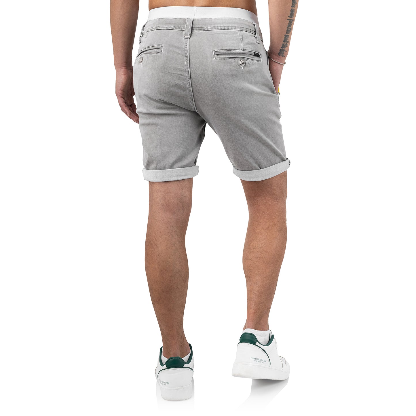 Indicode Balessio Shorts Vintage Grey - City-Kaufhaus Herber GmbH