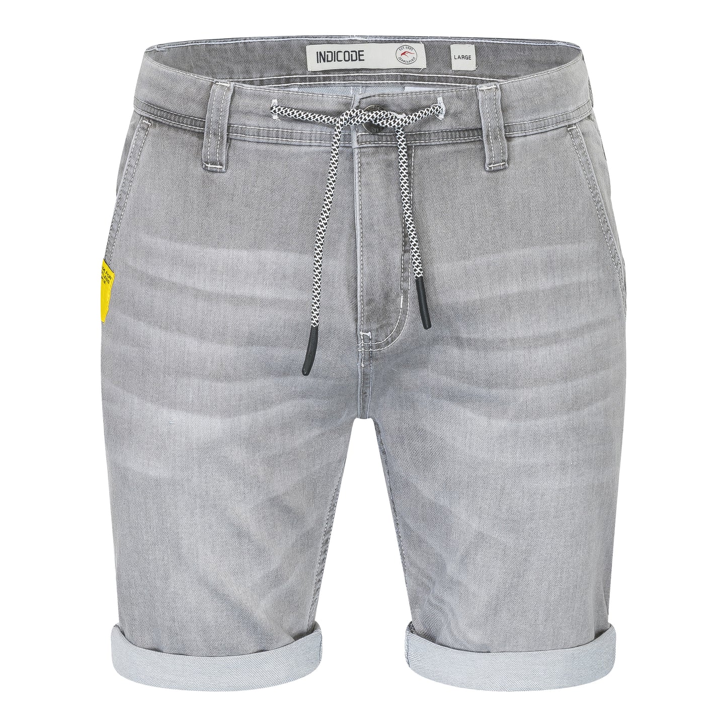 Indicode Balessio Shorts Vintage Grey - City-Kaufhaus Herber GmbH