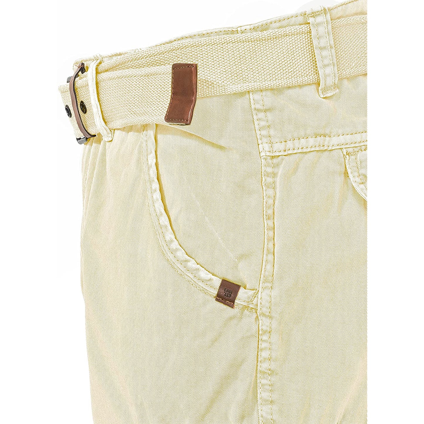 Indicode Cargoshorts Kjeld fog Detailansicht Eingrifftasche - City-Kaufhaus Herber GmbH