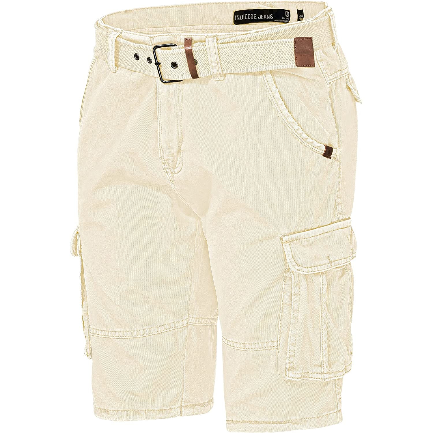 Indicode Cargoshorts Kjeld fog Schrägansicht - City-Kaufhaus Herber GmbH