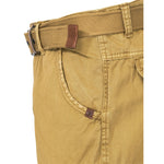 Indicode Cargoshorts Kjeld amber Detailansicht Eingrifftasche - City-Kaufhaus Herber GmbH