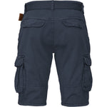 Indicode Cargoshorts Kjeld navy Rückansicht - City-Kaufhaus Herber GmbH