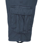 Indicode Cargoshorts Kjeld navy Detailansicht Cargotasche - City-Kaufhaus Herber GmbH
