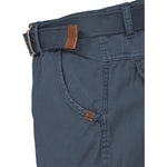 Indicode Cargoshorts Kjeld navy Detailansicht Eingrifftasche - City-Kaufhaus Herber GmbH
