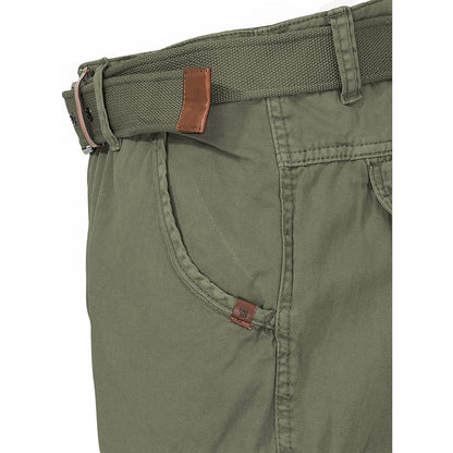 Indicode Cargoshorts Kjeld army Detailansicht Eingrifftasche - City-Kaufhaus Herber GmbH