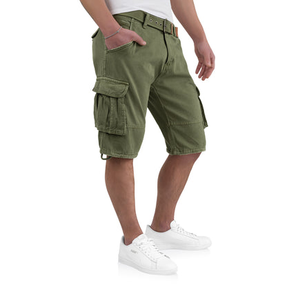 Indicode Cargoshorts Kjeld army - City-Kaufhaus Herber GmbH
