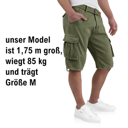 Indicode Cargoshorts Kjeld army - City-Kaufhaus Herber GmbH