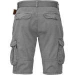 Indicode Cargoshorts Kjeld raven Rückansicht - City-Kaufhaus Herber GmbH