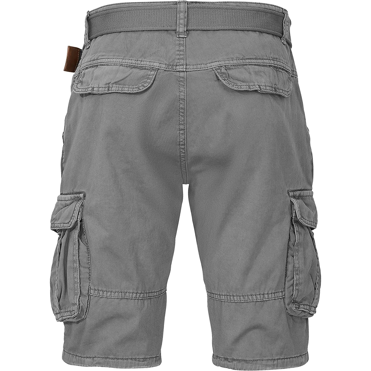 Indicode Cargoshorts Kjeld raven Rückansicht - City-Kaufhaus Herber GmbH