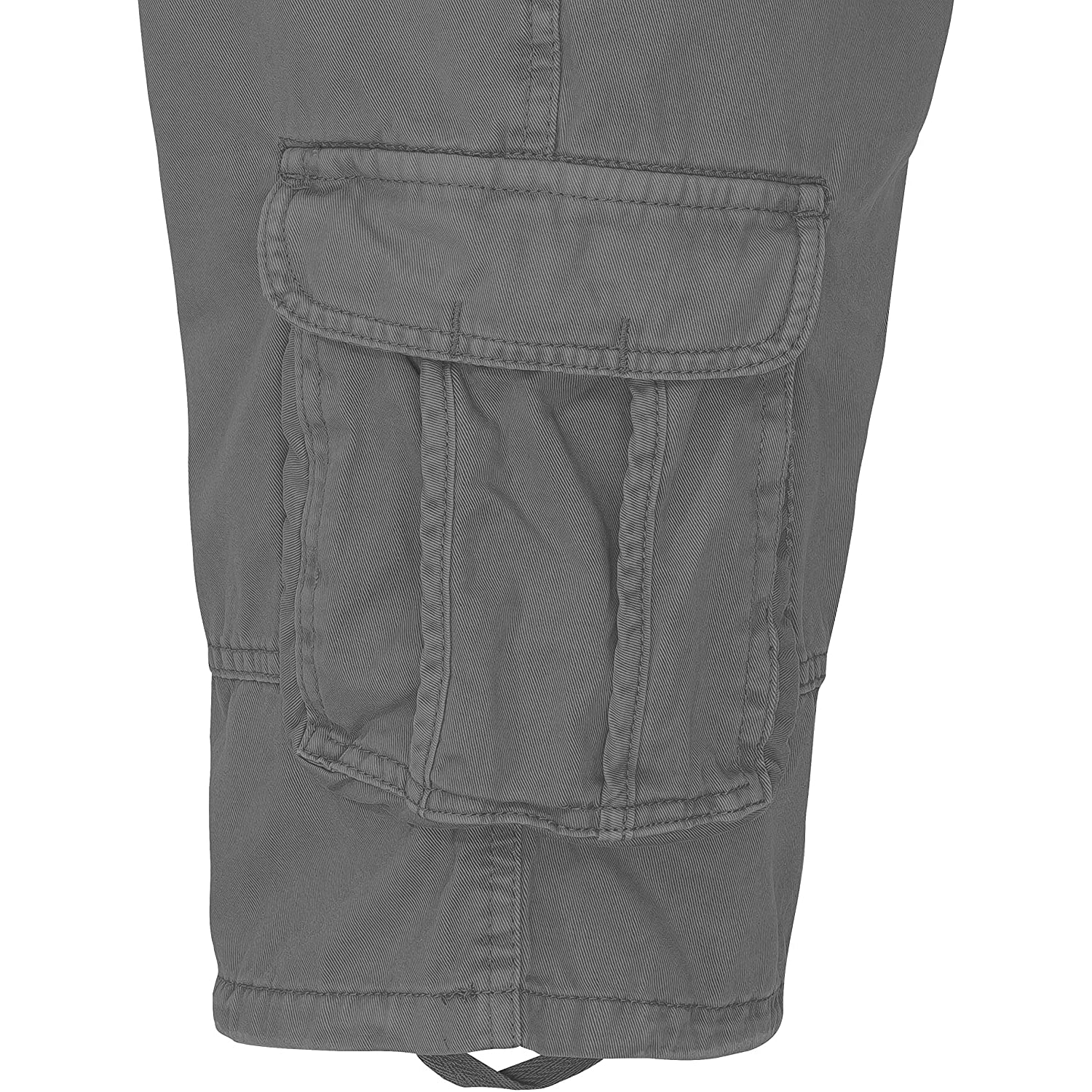 Indicode Cargoshorts Kjeld raven Detailansicht Cargotasche - City-Kaufhaus Herber GmbH