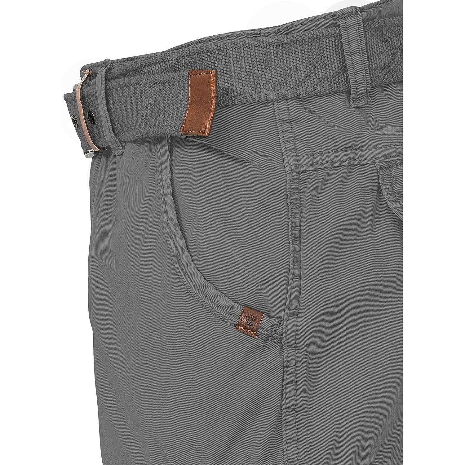 Indicode Cargoshorts Kjeld raven Detailansicht Eingrifftasche - City-Kaufhaus Herber GmbH