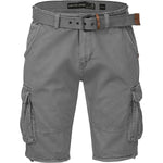 Indicode Cargoshorts Kjeld raven Vorderansicht - City-Kaufhaus Herber GmbH