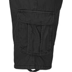 Indicode Cargoshorts Kjeld black Detailansicht Cargotasche - City-Kaufhaus Herber GmbH