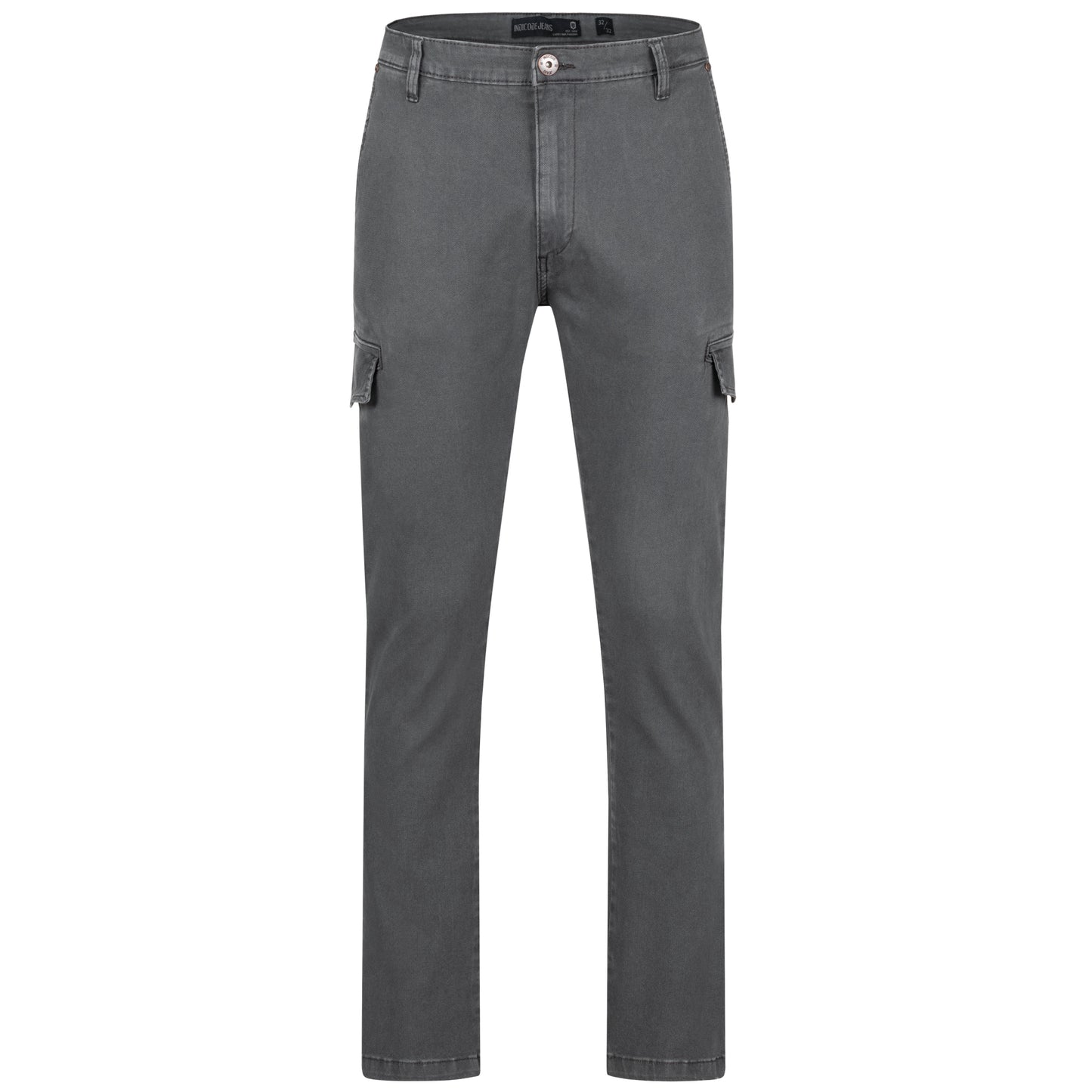 Indicode Hose Mapp Dark Grey Vorderansicht - City-Kaufhaus Herber GmbH