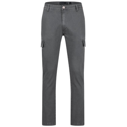 Indicode Hose Mapp Dark Grey Vorderansicht - City-Kaufhaus Herber GmbH