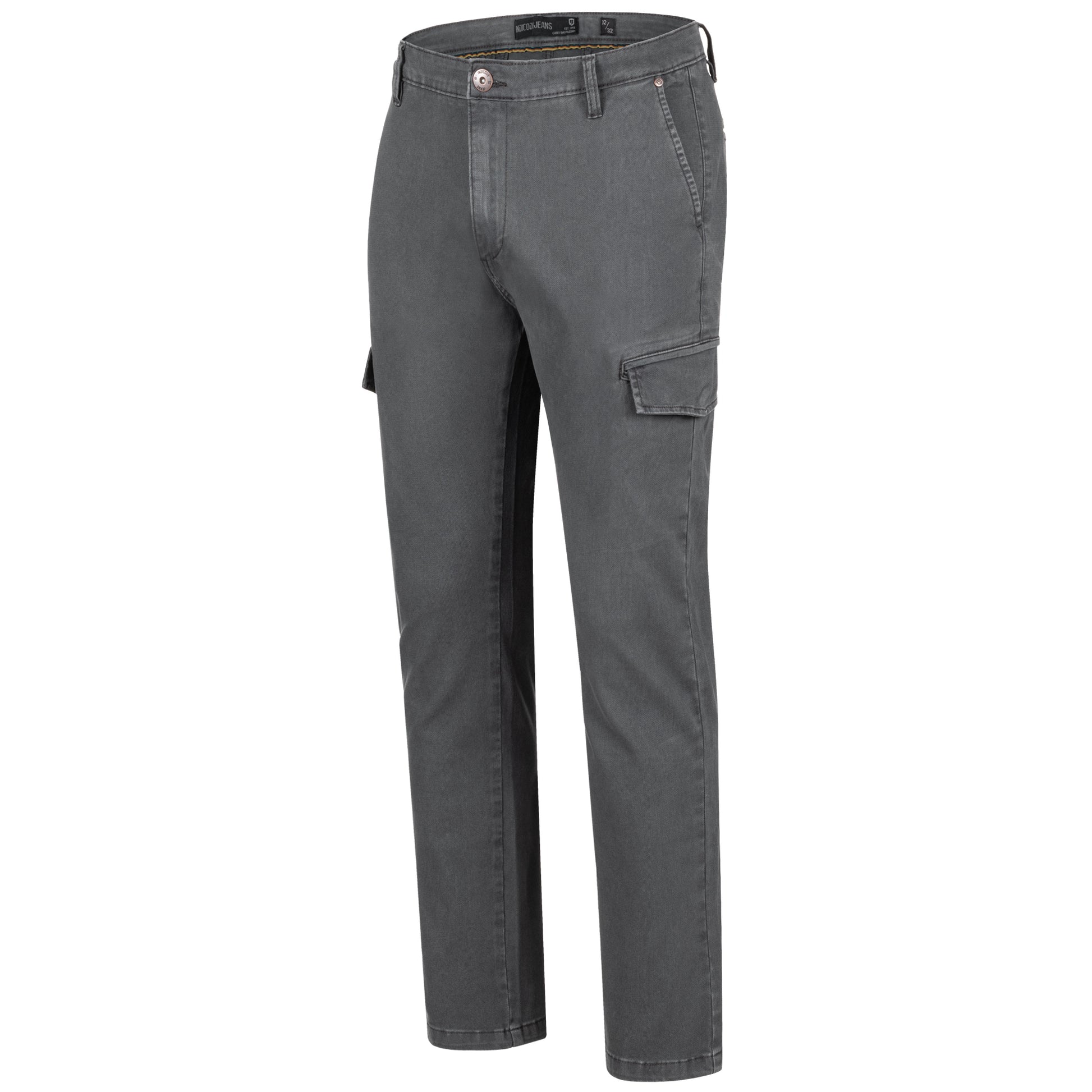 Indicode Hose Mapp Dark Grey Schrägansicht - City-Kaufhaus Herber GmbH