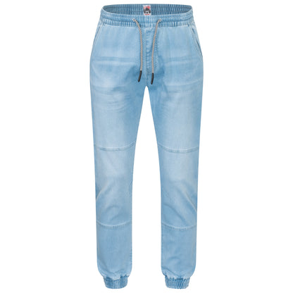 Indicode Oltjon Freizeithose dim blue Vorderansicht - City-Kaufhaus Herber GmbH