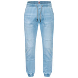Indicode Oltjon Freizeithose dim blue Vorderansicht - City-Kaufhaus Herber GmbH