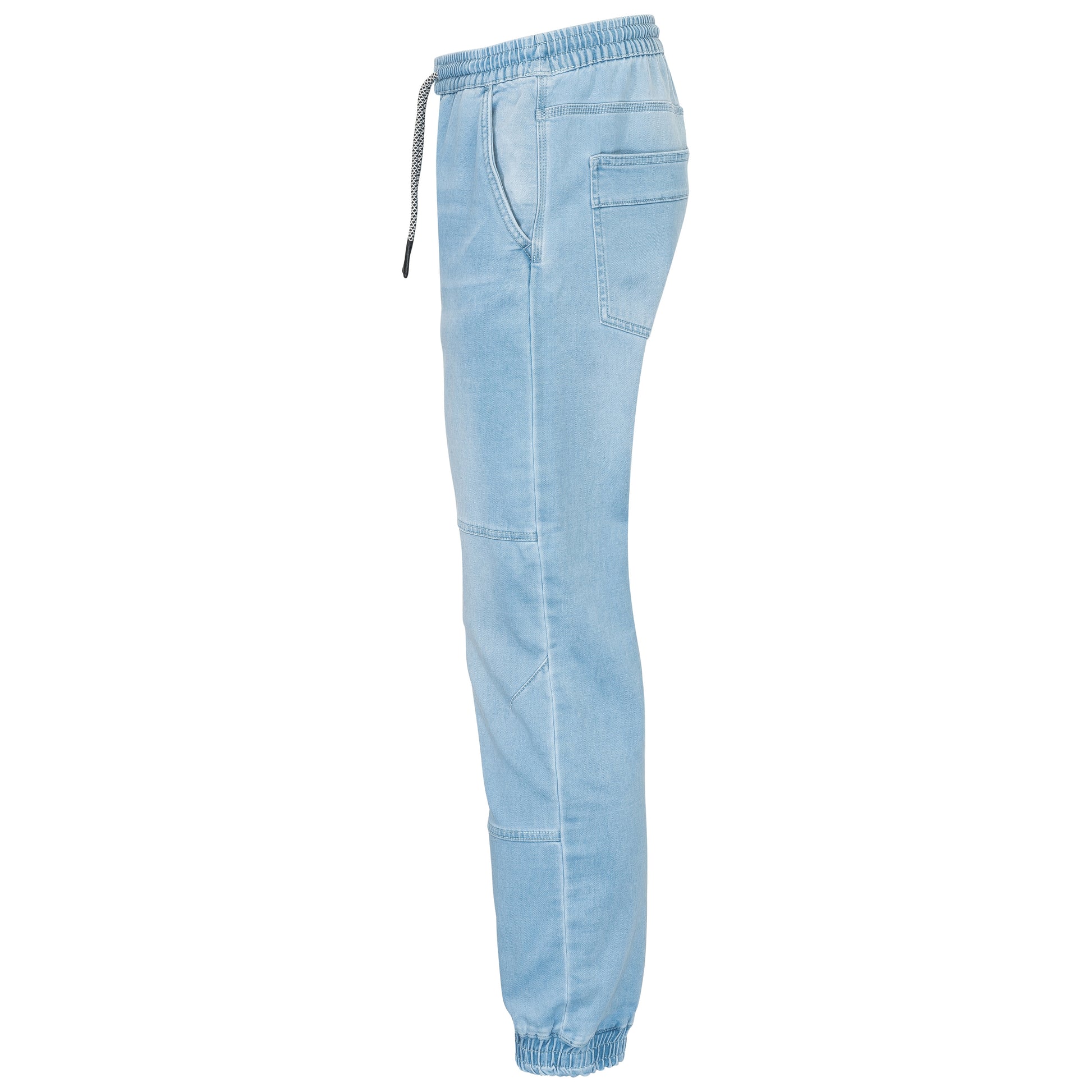 Indicode Oltjon Freizeithose dim blue Seitenansicht links - City-Kaufhaus Herber GmbH