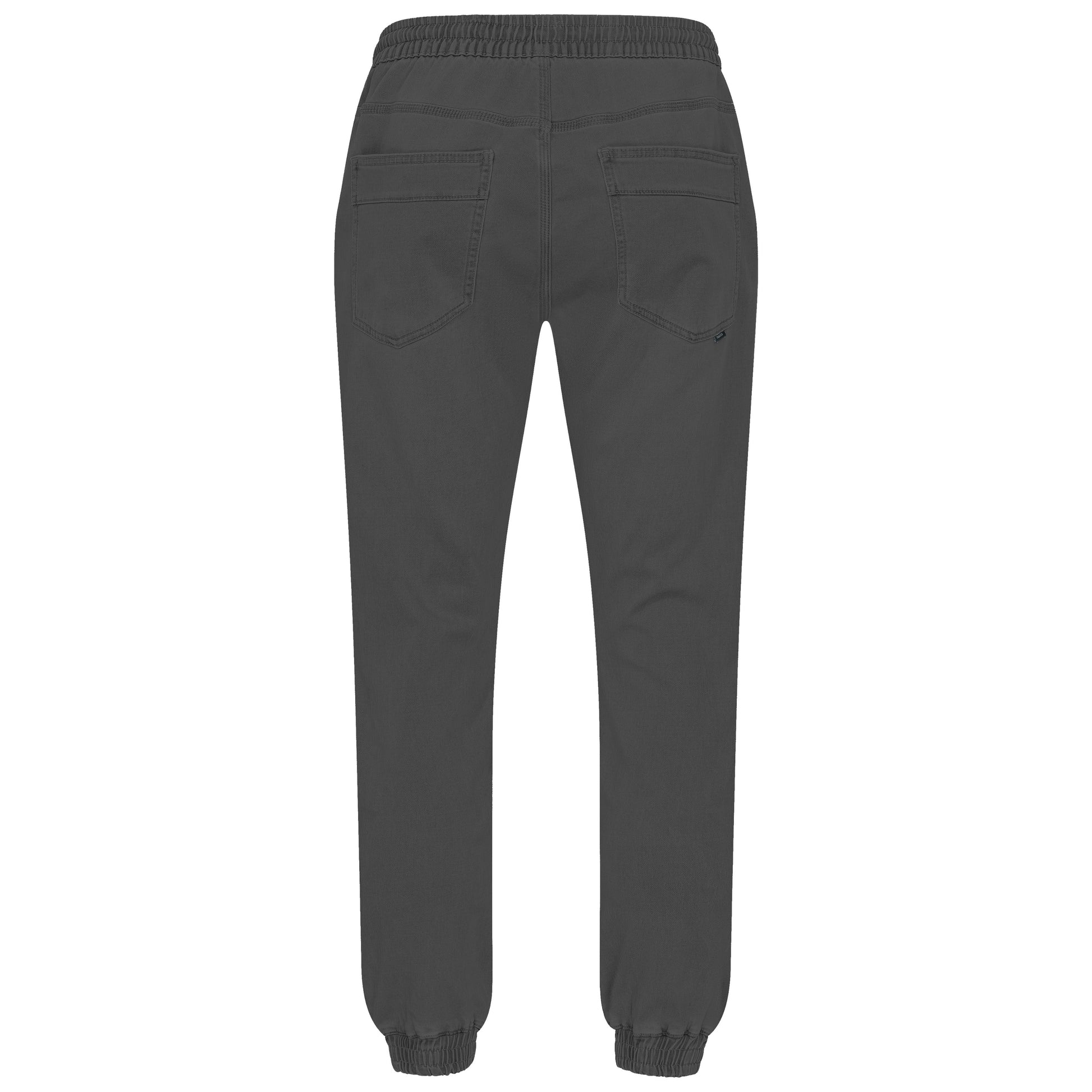 Indicode Oltjon Freizeithose vintage black Rückansicht - City-Kaufhaus Herber GmbH