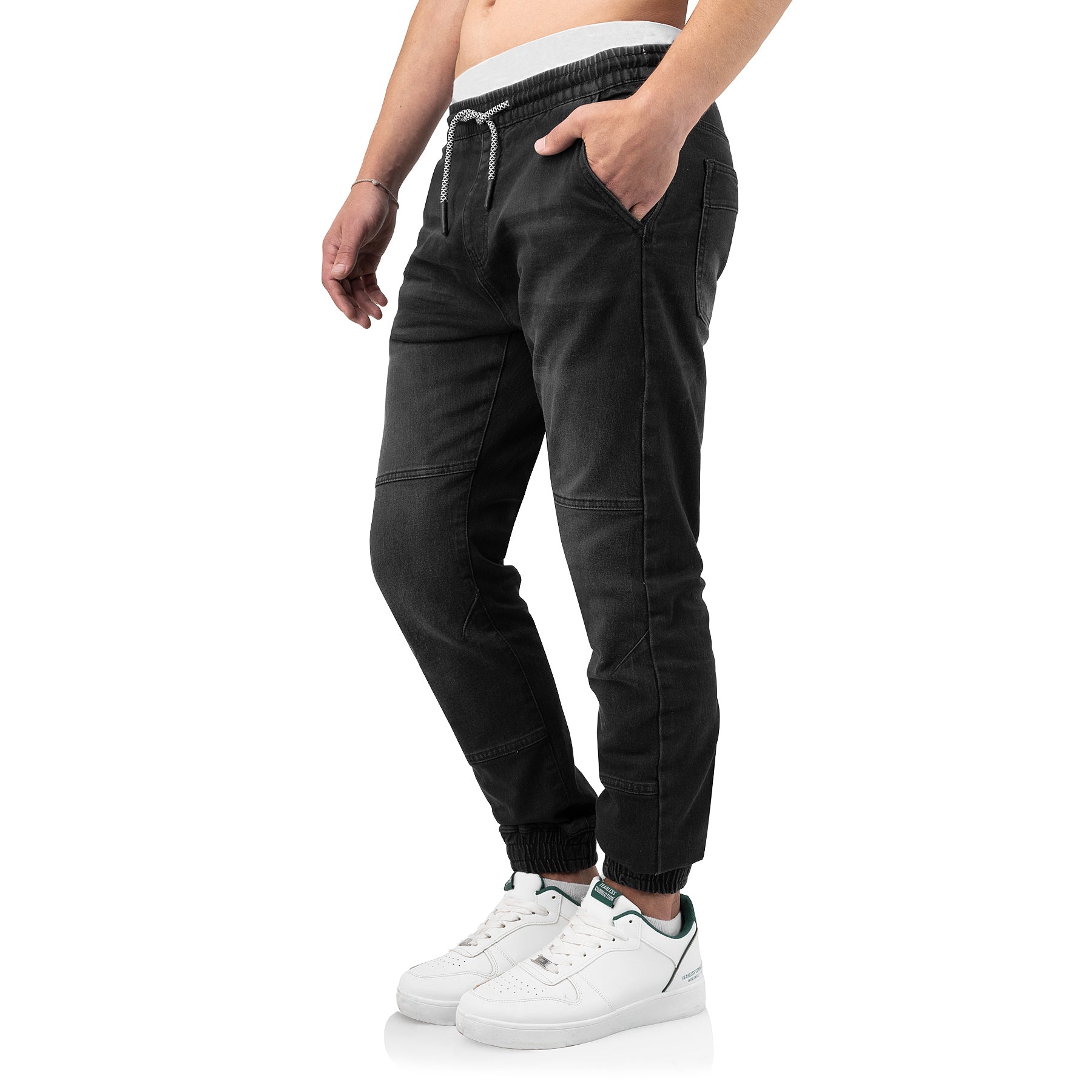 Indicode Oltjon Freizeithose Vintage Black  - City-Kaufhaus Herber GmbH