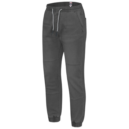 Indicode Oltjon Freizeithose vintage black Schrägansicht - City-Kaufhaus Herber GmbH