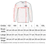 Oberbarnim Schulen Unisex Langarmshirt Größentabelle - City-Kaufhaus Herber GmbH